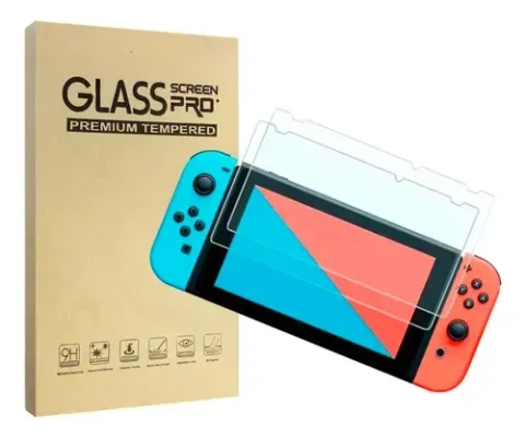 Pack 2 Lámina Vidrio Templado Nintendo Switch 1