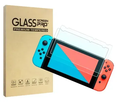 Pack 2 Lámina Vidrio Templado Nintendo Switch 1
