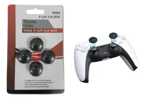 Pack 4 Grips Goma Joystick PS5 / PS4 / Xbox