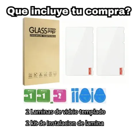 Foto 2 de Pack 2 Lámina Vidrio Templado Nintendo Switch 1