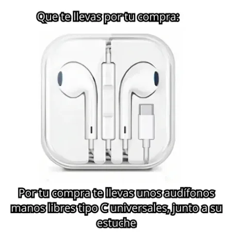 Foto 2 de Audífonos Manos Libres Tipo C para Celular