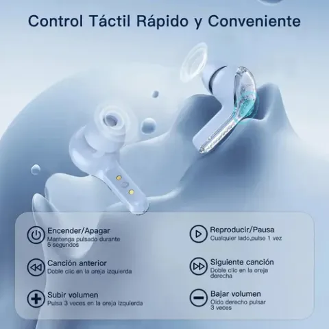 Foto 3 de Audifonos Bluetooth Tws Ultrapods Pro Inalambricos Azul